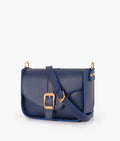 Buy Blue saddle buckle bag in Pakistan