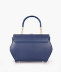 Buy Blue top-handle hexagon bag in Pakistan