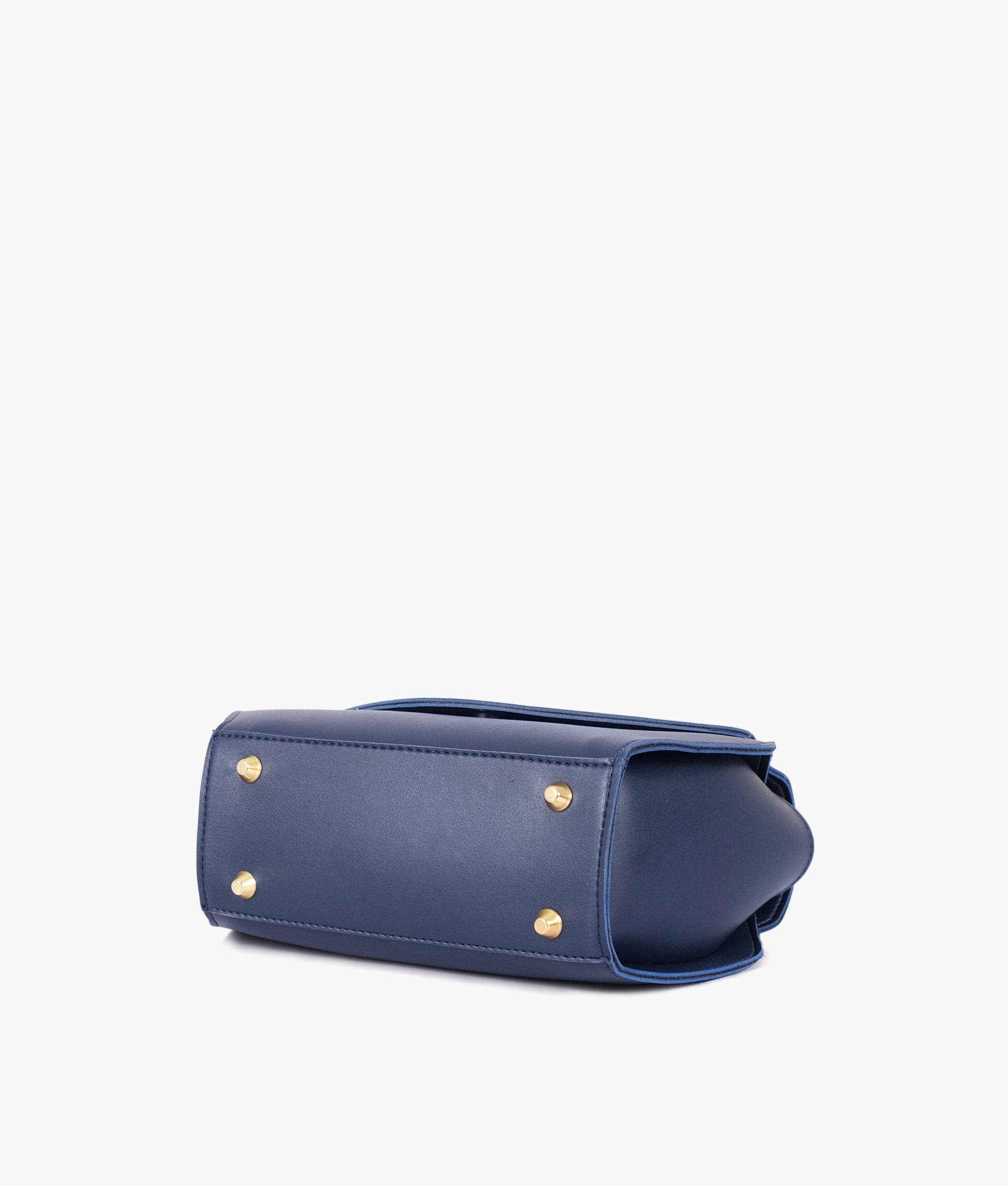 Buy Blue top-handle hexagon bag in Pakistan