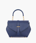 Buy Blue top-handle hexagon bag in Pakistan