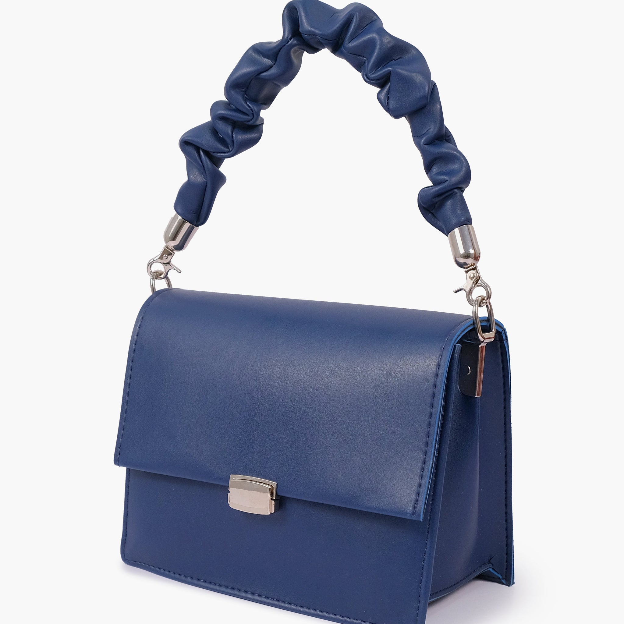 Buy Blue top-handle mini cross-body bag in Pakistan