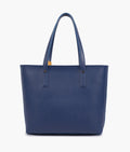 Buy Blue tote bag with detachable pouch in Pakistan