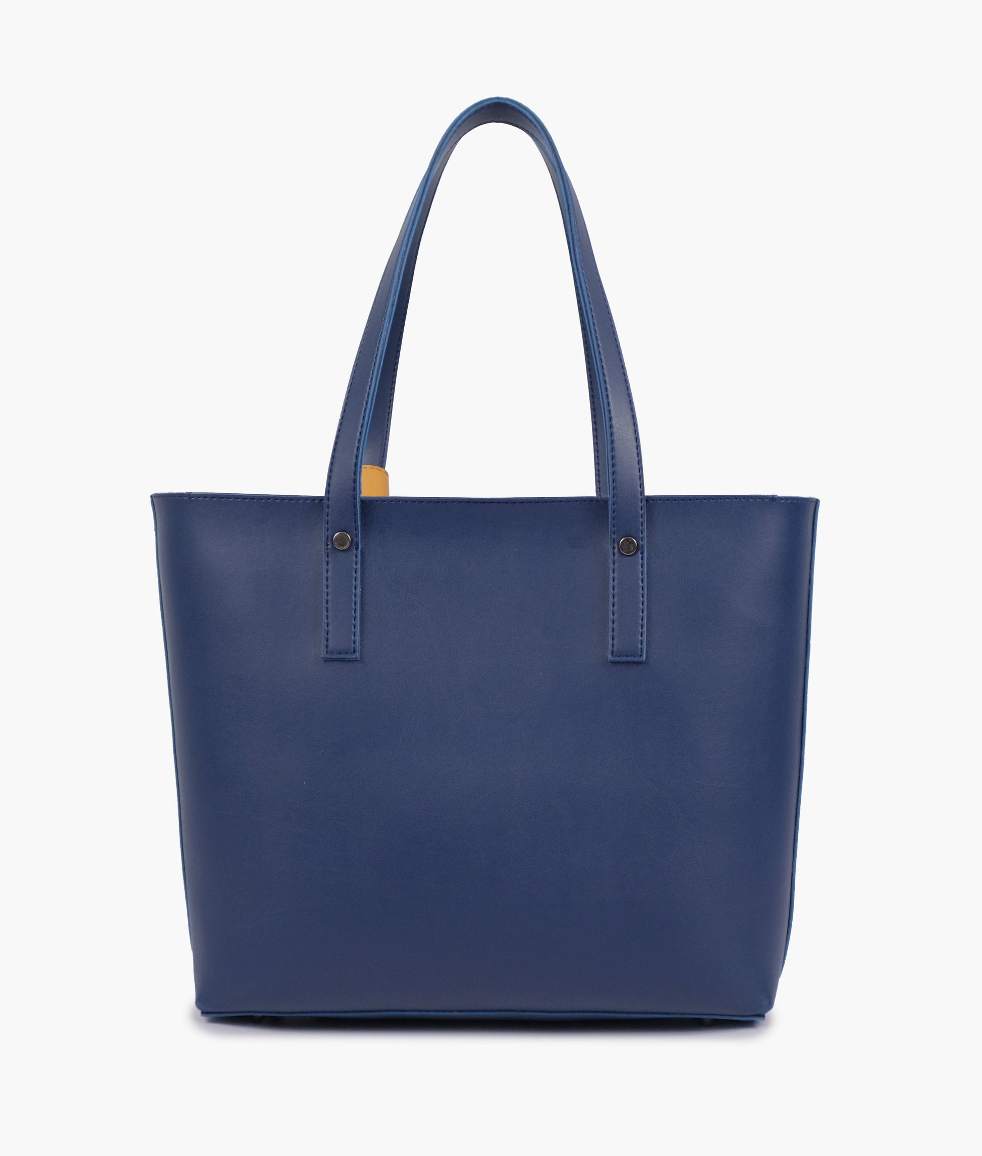 Buy Blue tote bag with detachable pouch in Pakistan