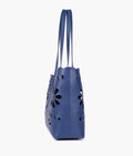 Buy Blue two-piece floral tote in Pakistan