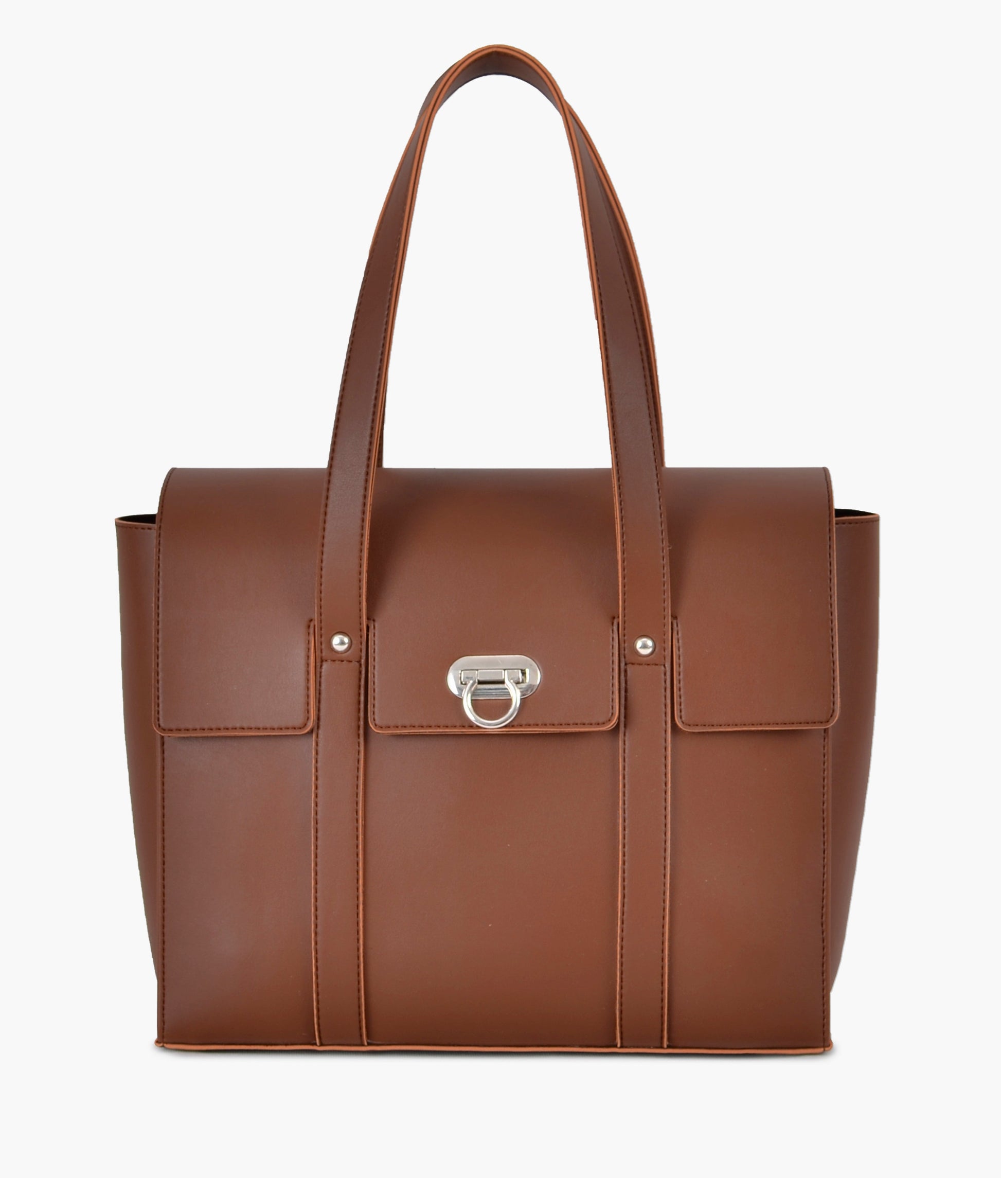 Buy Brown carry-all satchel bag in Pakistan