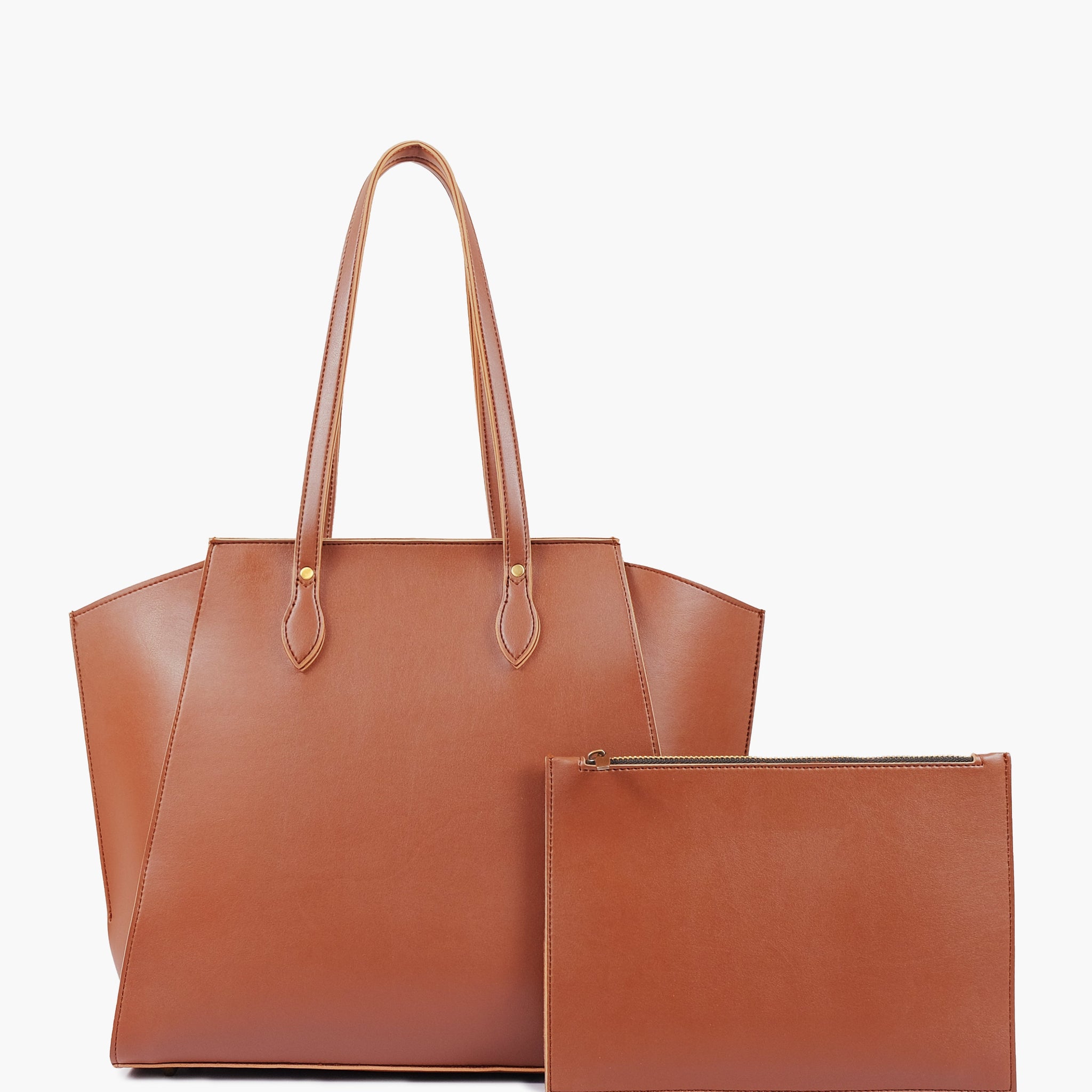 Buy Brown classic tote bag in Pakistan