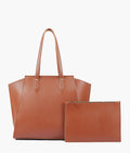 Buy Brown classic tote bag in Pakistan