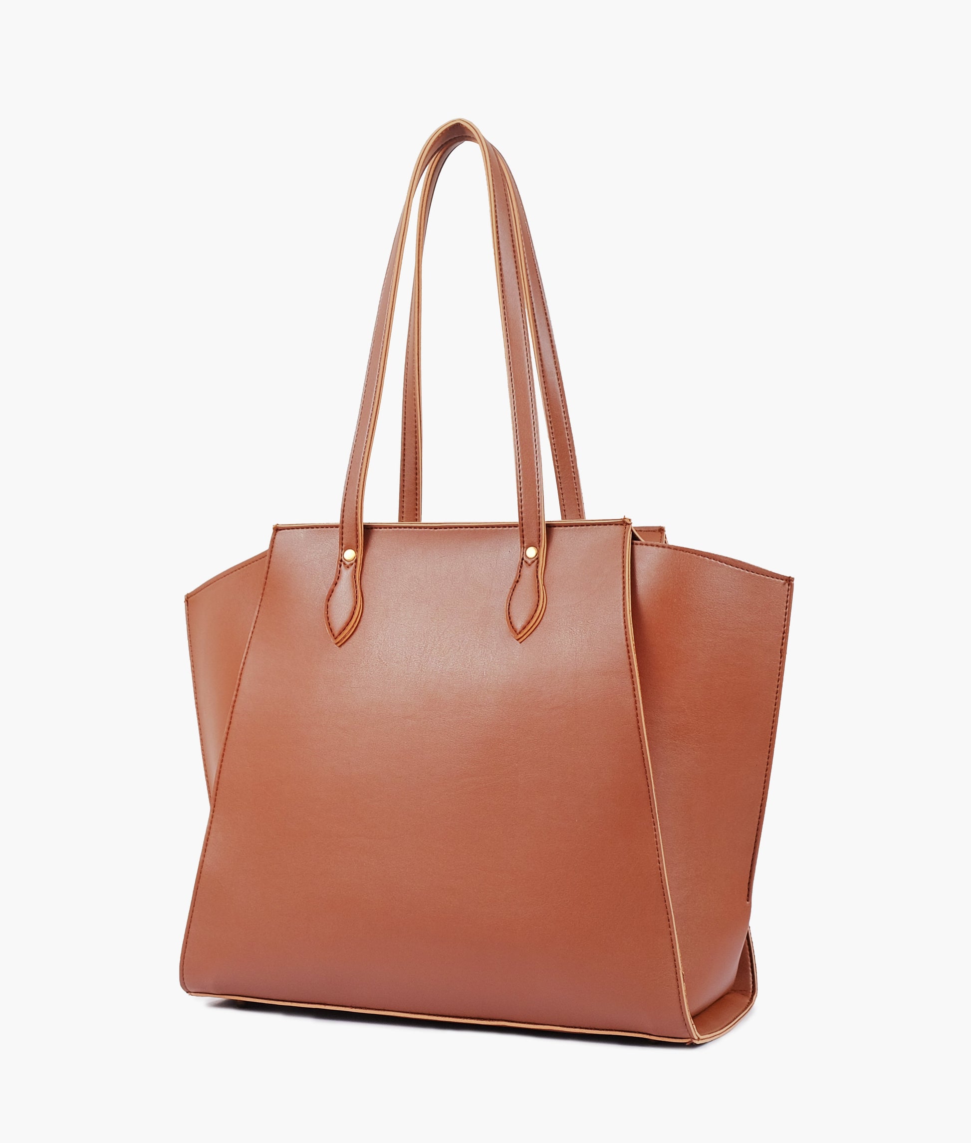 Buy Brown classic tote bag in Pakistan