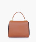 Buy Brown criss-cross top-handle bag in Pakistan