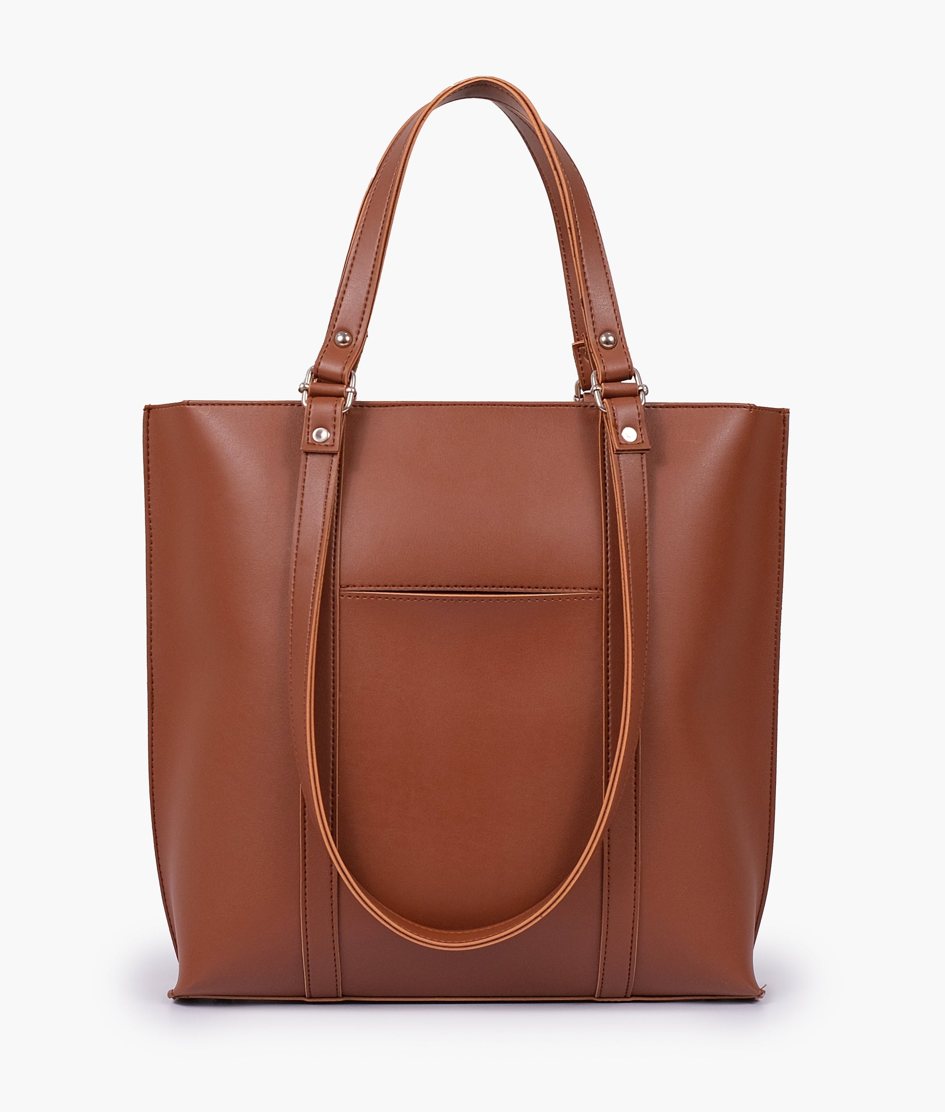 Buy Brown double-handle tote bag in Pakistan