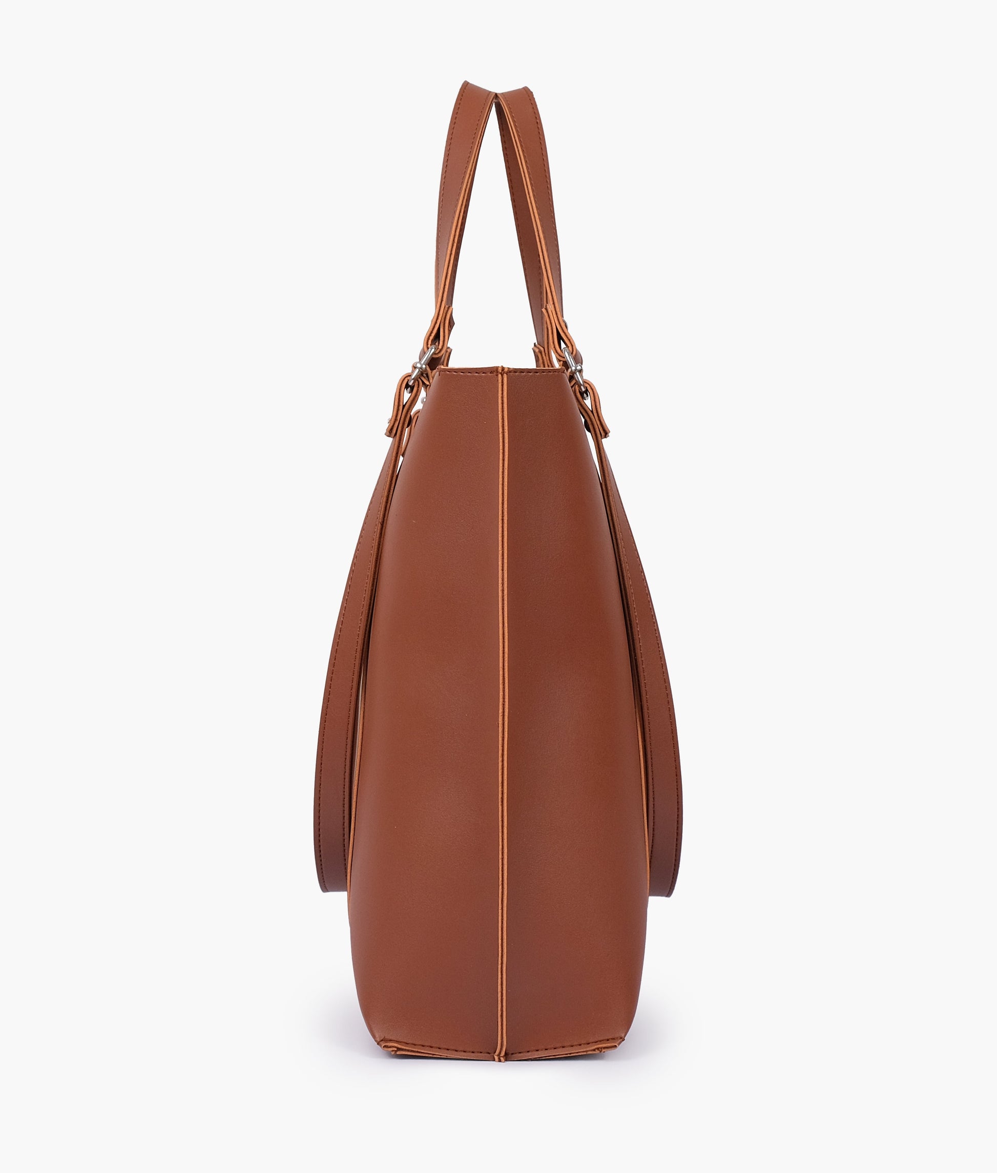 Buy Brown double-handle tote bag in Pakistan