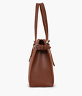 Buy Brown satchel tote bag in Pakistan