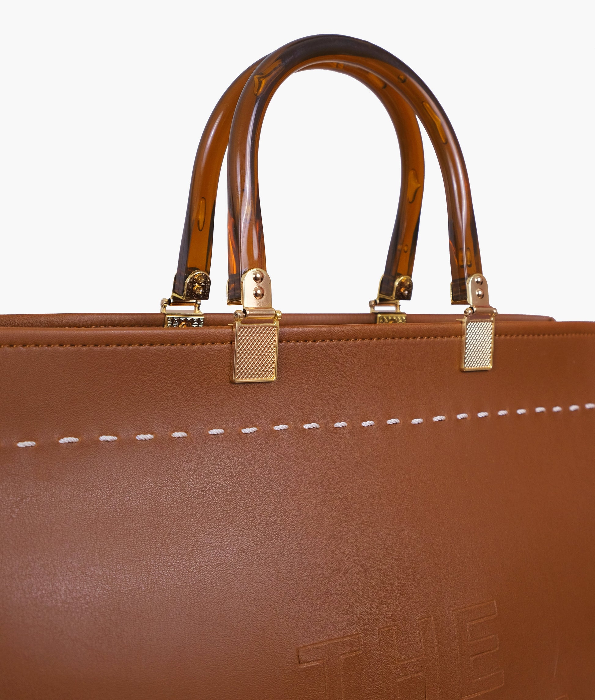 Buy Brown signature tote bag in Pakistan