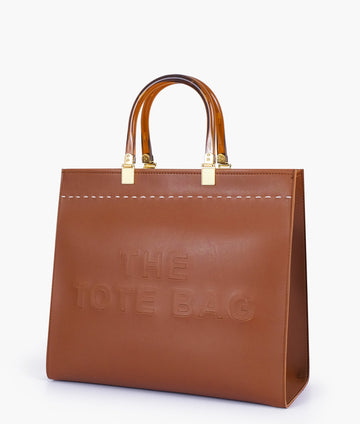 Buy Brown signature tote bag in Pakistan