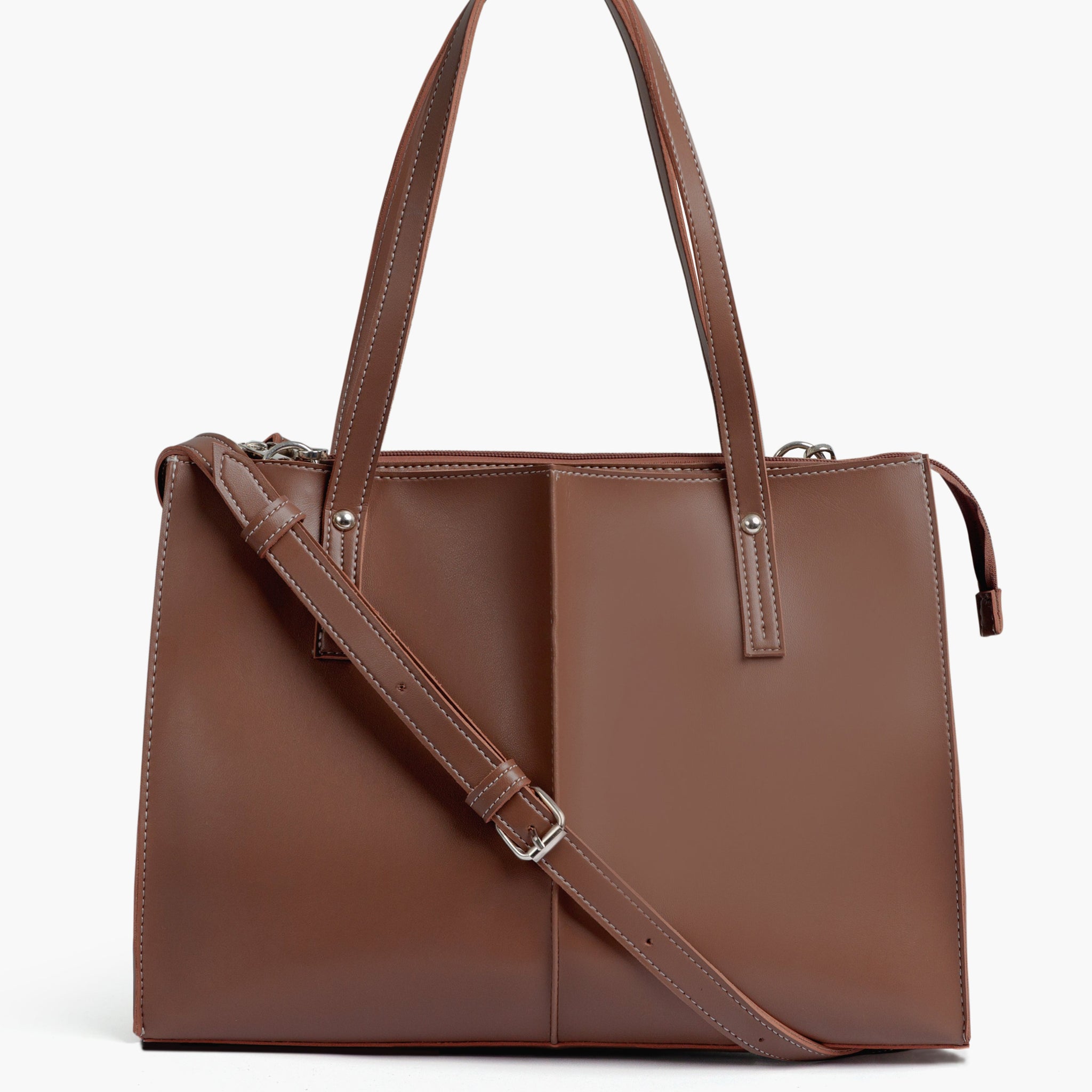 Buy Brown work tote bag in Pakistan