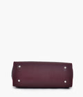 Buy Burgundy classic top-handle bag in Pakistan