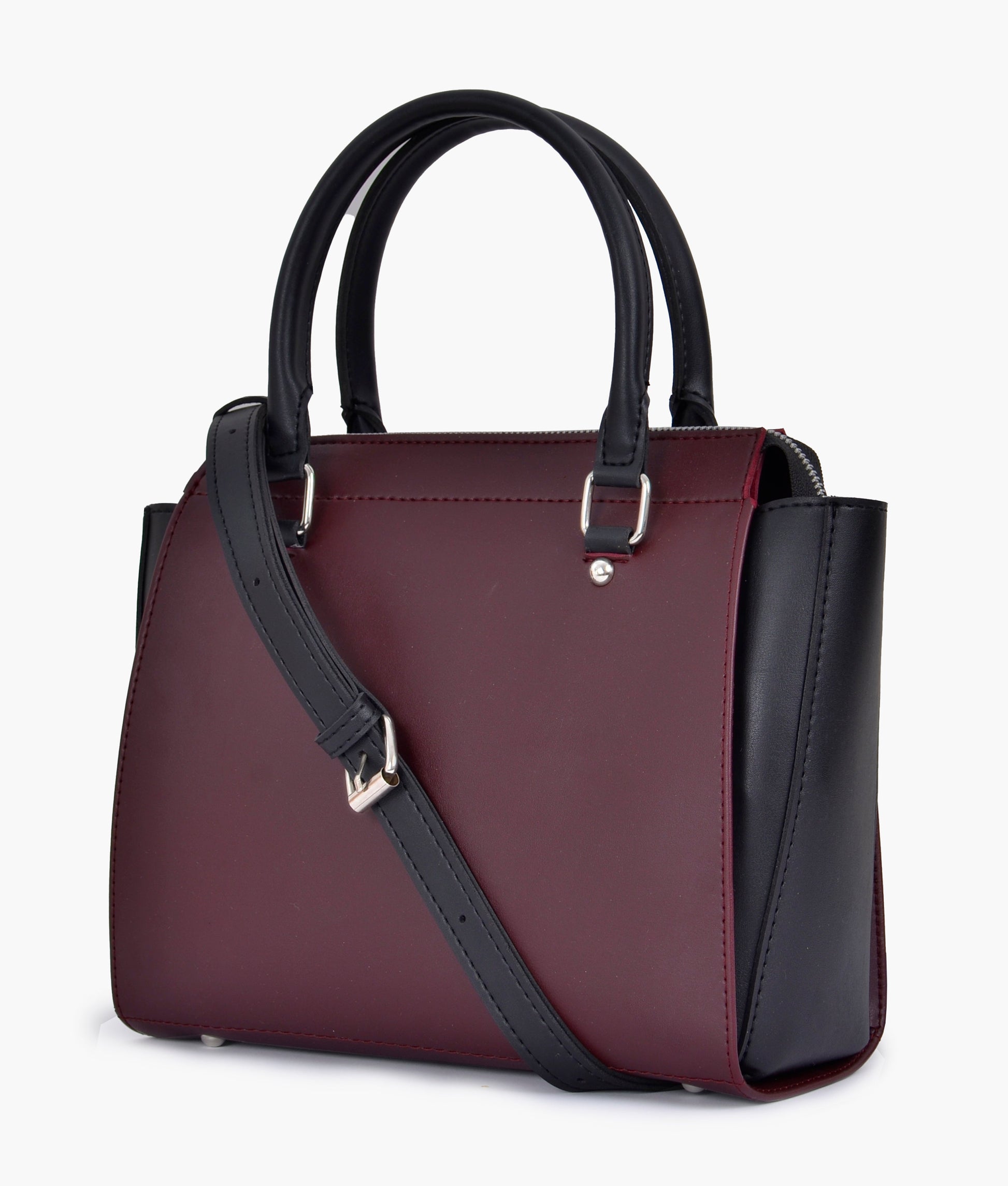 Buy Burgundy classic top-handle bag in Pakistan