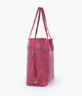 Buy Burgundy crocodile neverfull tote bag in Pakistan