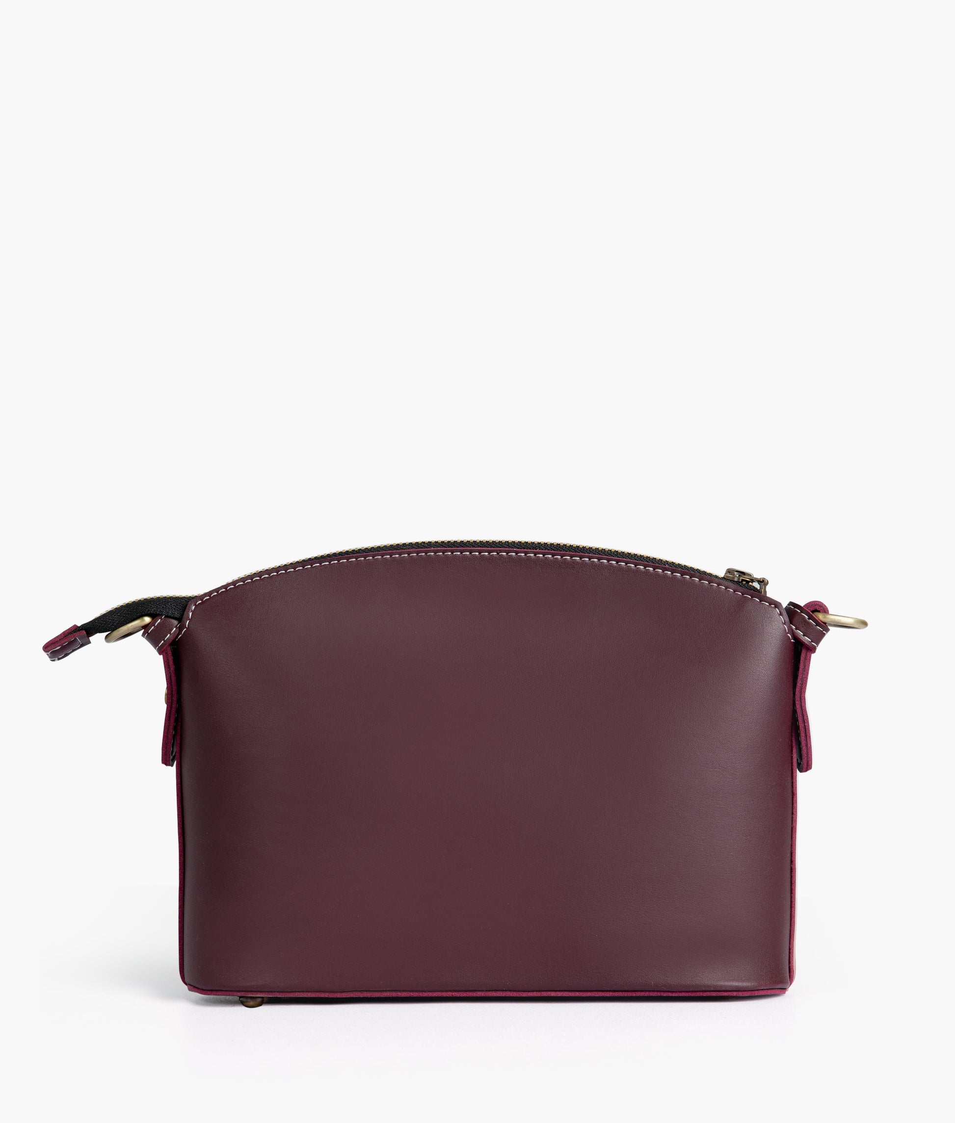 Buy Burgundy dome cross-body bag in Pakistan