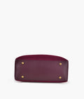 Buy Burgundy suede mini bag in Pakistan