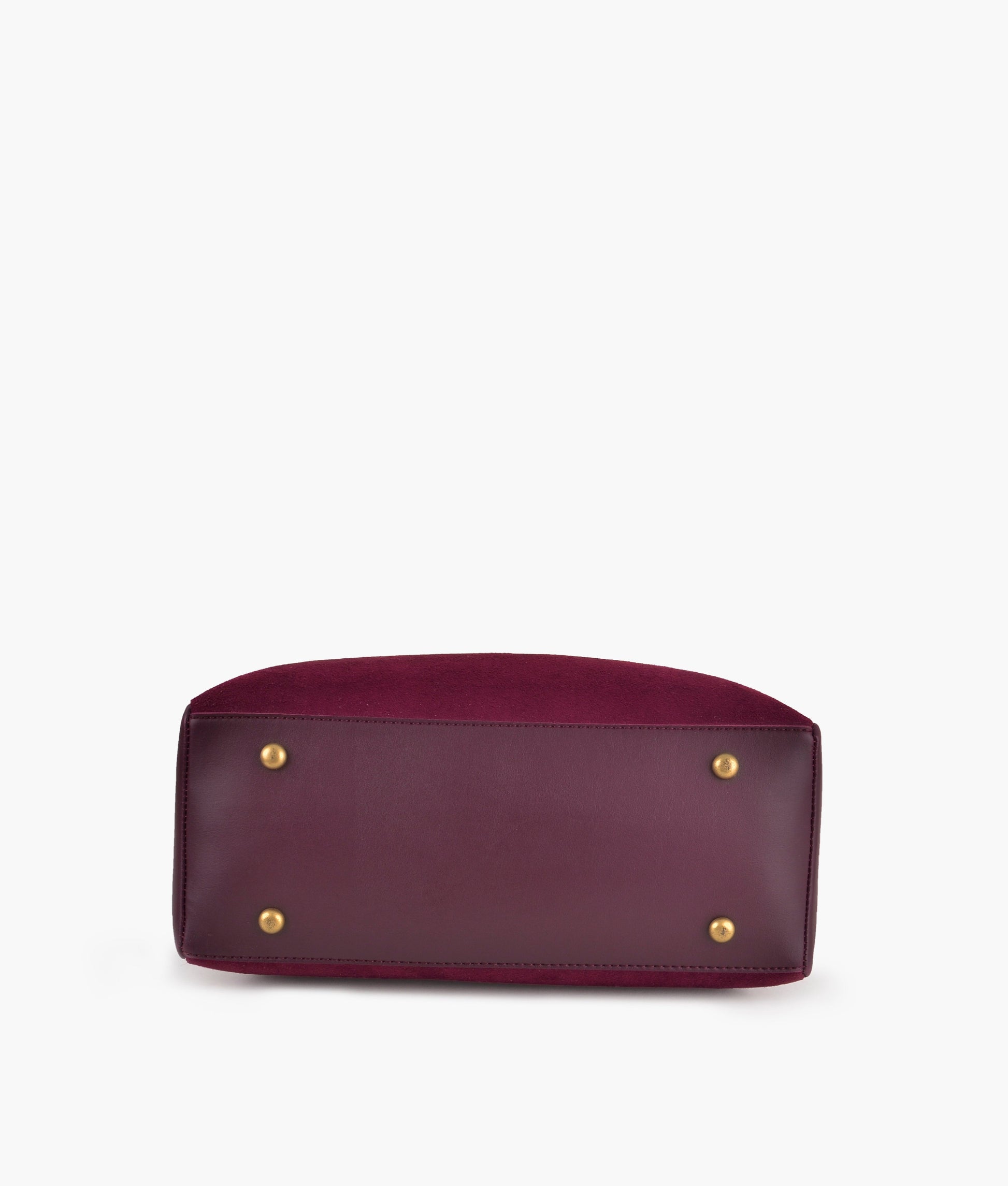 Buy Burgundy suede mini bag in Pakistan