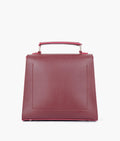 Buy Burgundy push-lock messenger bag in Pakistan