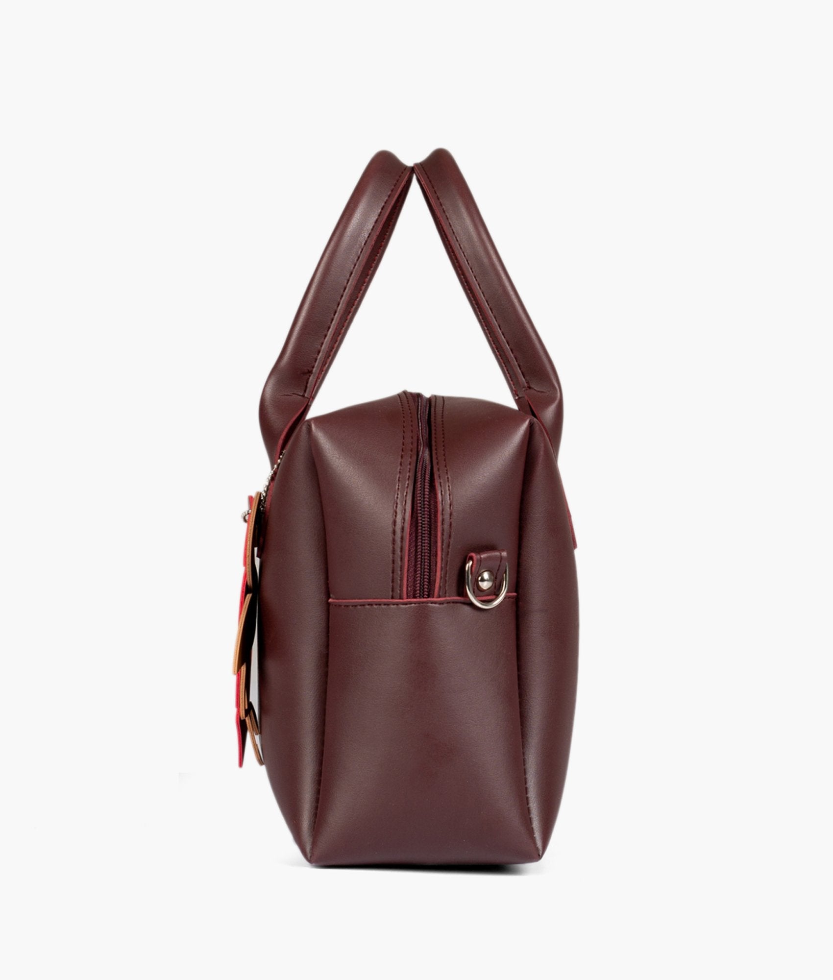 Buy Burgundy mini bowling bag in Pakistan