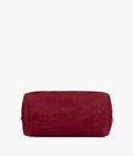 Buy Burgundy suede mini bowling bag in Pakistan