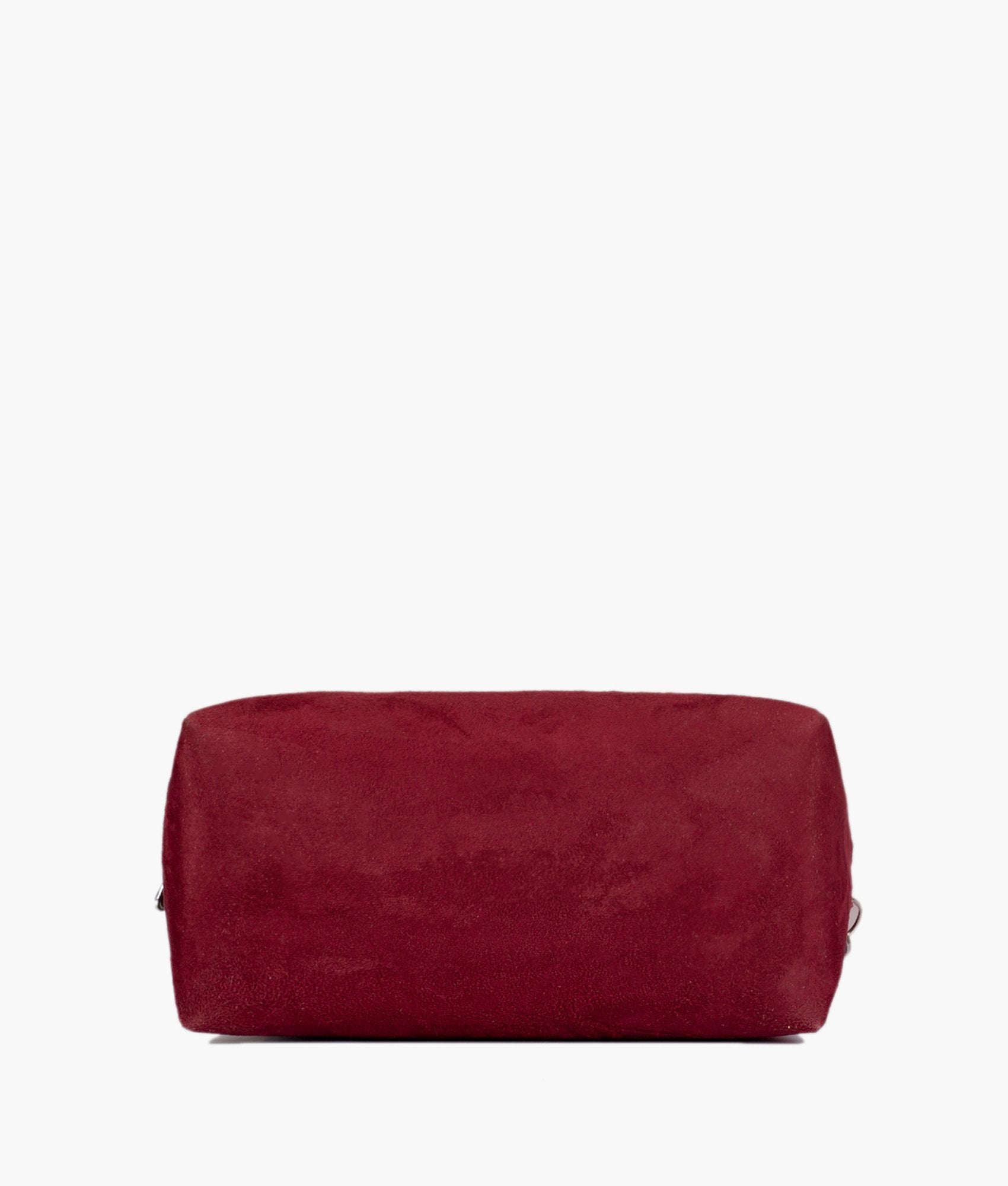 Buy Burgundy suede mini bowling bag in Pakistan