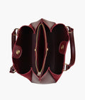 Buy Burgundy suede mini bag in Pakistan