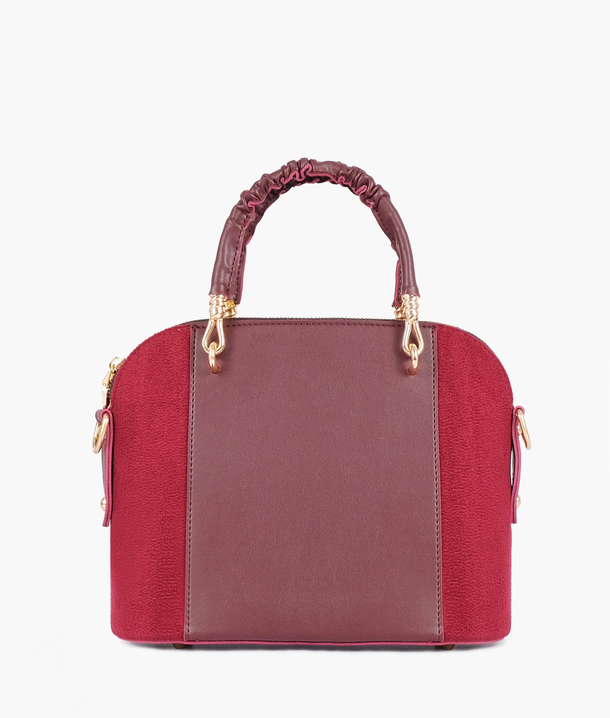 Buy Burgundy suede small evening bag in Pakistan