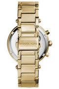 Buy Michael Kors Parker Navy Blue Dial Gold Steel Strap Watch for Women - MK6262 in Pakistan