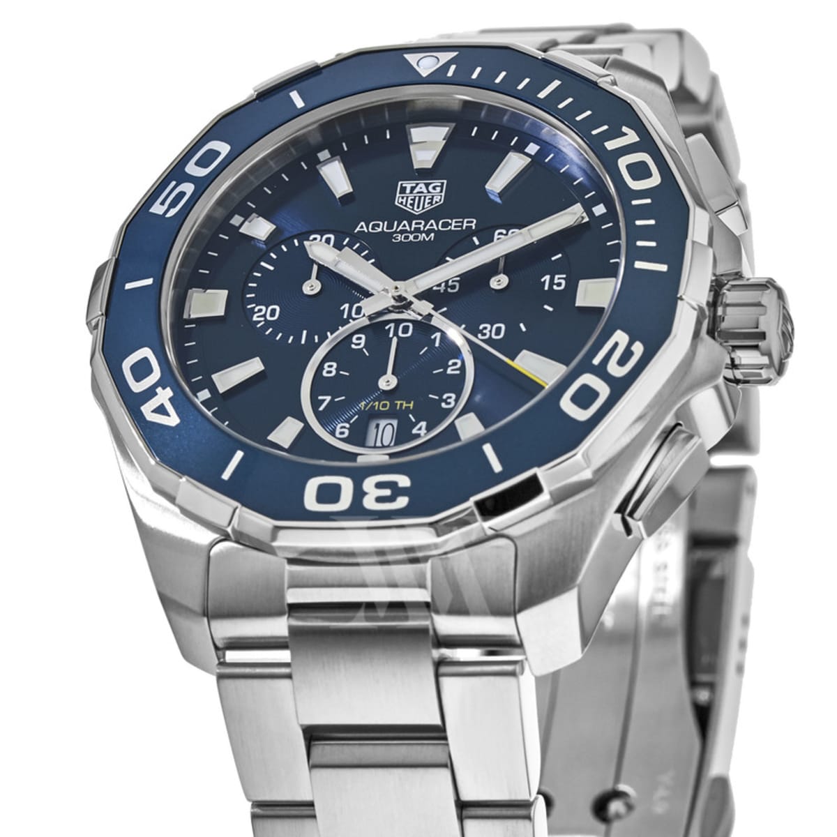 Buy Tag Heuer Carrera Blue Dial Silver Steel Strap Watch for Men - CAY111B.BA0927 in Pakistan