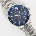 Buy Hugo Boss Mens Quartz Silver Stainless Steel Blue Dial 46mm Watch - 1513907 in Pakistan