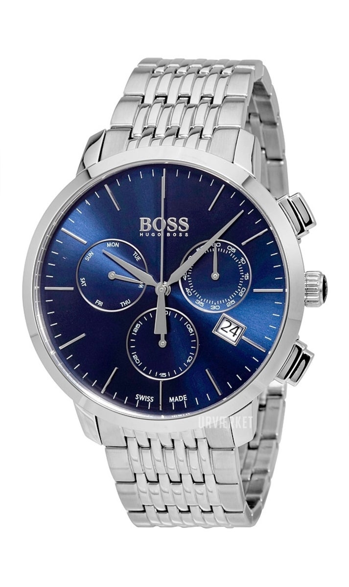 Buy Hugo Boss Mens Chronograph Quartz Watch with Stainless Steel Strap - 1513269 in Pakistan