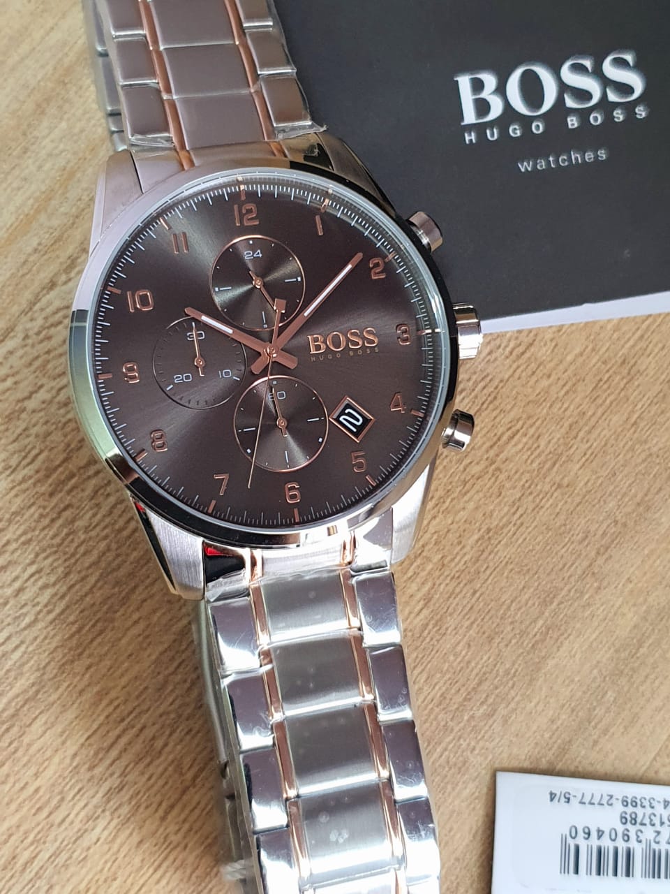 Buy Hugo Boss Mens Chronograph Analogue Quartz Stainless Steel Strap 44mm Watch - 1513789 in Pakistan