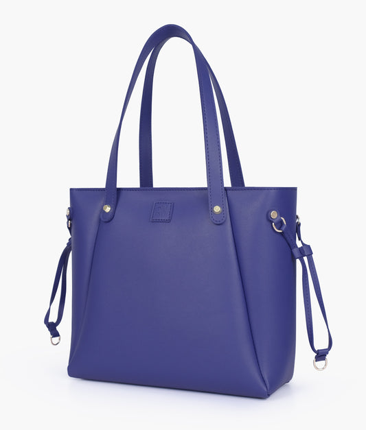 Buy Dark blue minimalist tote in Pakistan