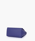 Buy Dark blue top-handle mini handbag in Pakistan