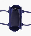 Buy Dark blue top-handle mini handbag in Pakistan