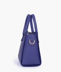 Buy Dark blue top-handle mini handbag in Pakistan