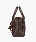 Buy Dark brown mini bowling bag in Pakistan