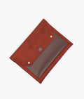 Buy Dark brown suede laptop sleeve 17