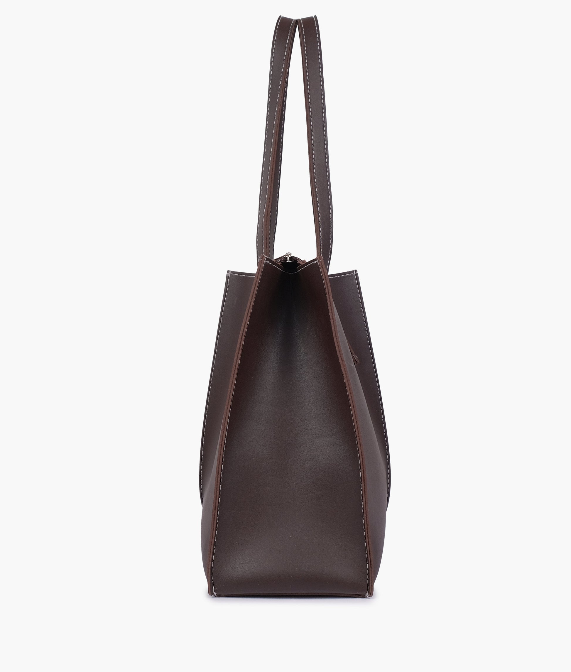 Buy Dark brown work tote bag in Pakistan