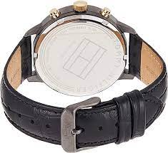 Buy Tommy Hilfiger Mens Quartz Leather Strap Grey Dial 42mm Watch - 1710357 in Pakistan