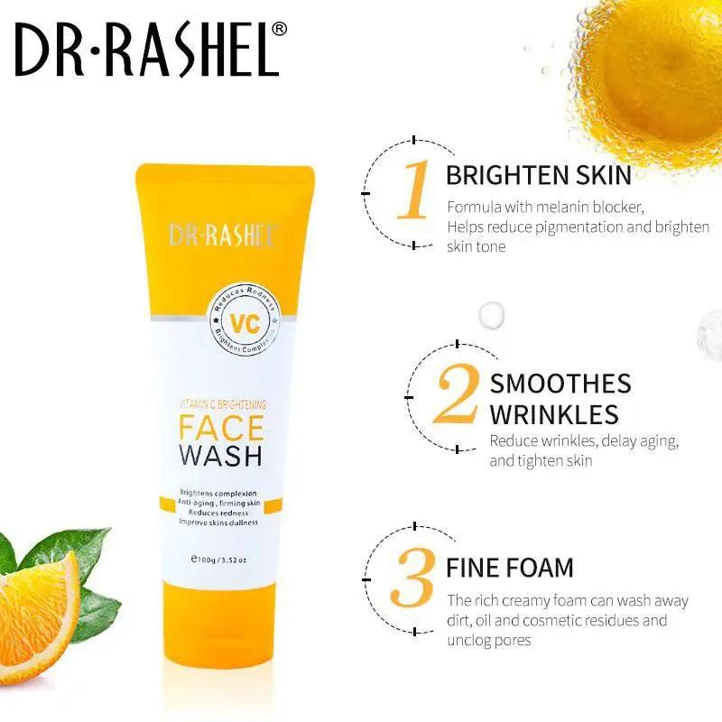 Buy Dr Rashel Product Vitamin C Brightening Face Wash 100g in Pakistan