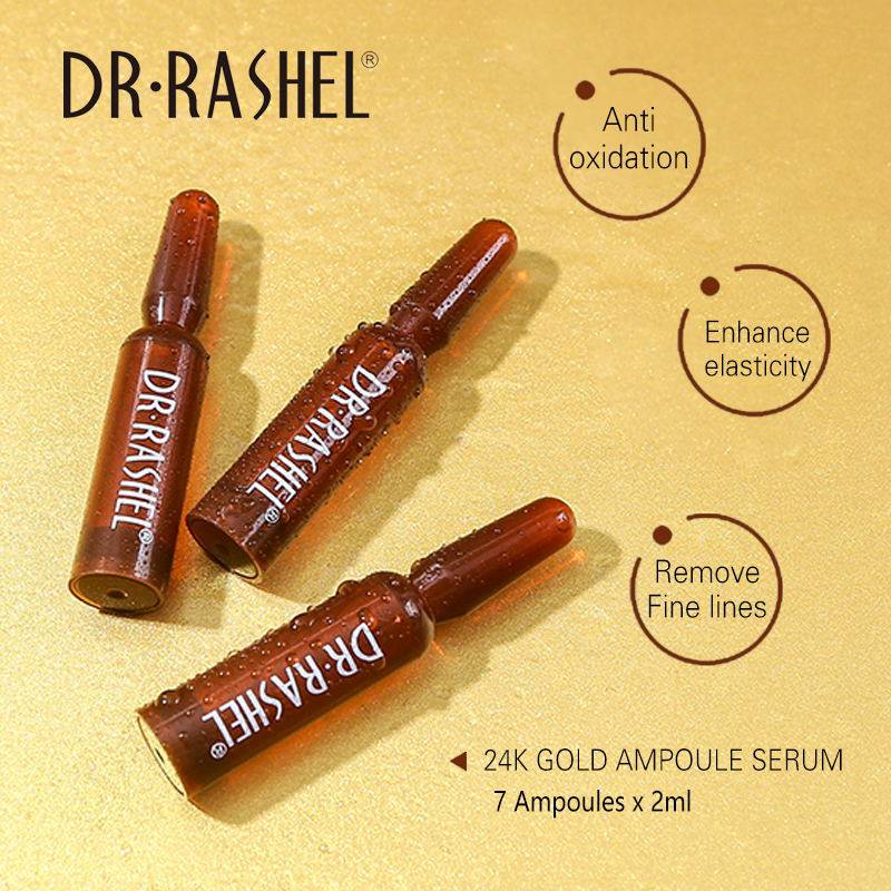 Buy Dr Rashel Skin Care 24K Gold Ampoule Face Serum 2ml X 7pcs in Pakistan