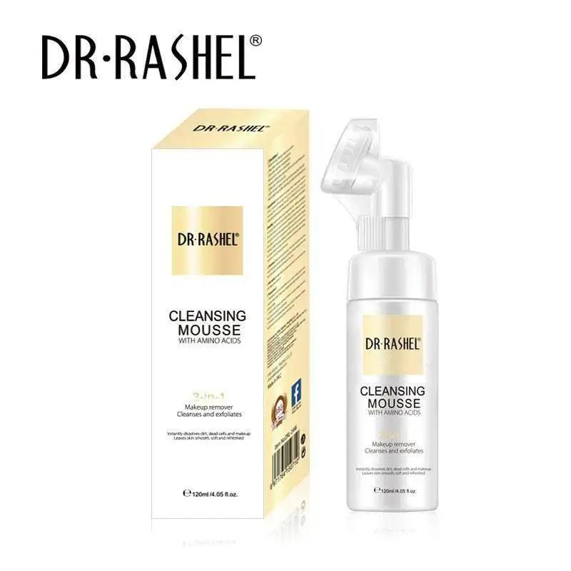 Buy Dr.Rashel Amino Acid Cleansing Mousse Bubble Freckles Makeup Removal Facial Cleanser - 125ml in Pakistan