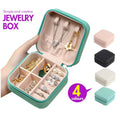 Buy Travel Leather Pocket Jewelry Organizer with Box (Mix/Random color) in Pakistan