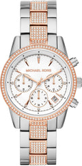 Buy Michael Kors Ritz Chronograph Quartz Crystal Silver Dial Ladies Watch - Mk6651 in Pakistan