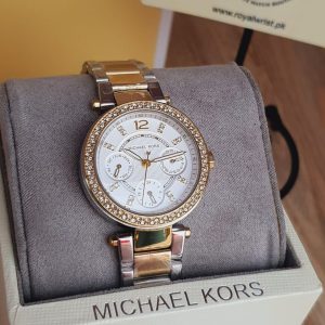 Buy Michael Kors Womens Quartz Stainless Steel Silver Dial 33mm Watch - Mk6055 in Pakistan